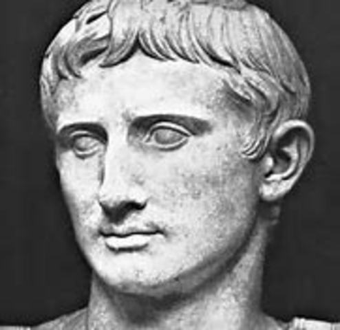 Octavi August es proclama emparador