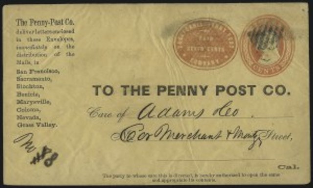 NACIMIENTO DEL PENNY POST (1° Fase) -