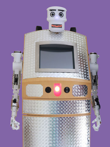 Robot completo ciencia ficción