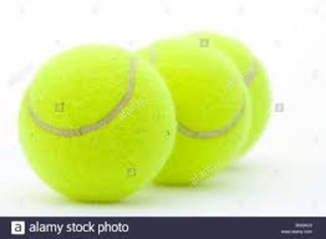 Yellow ball used