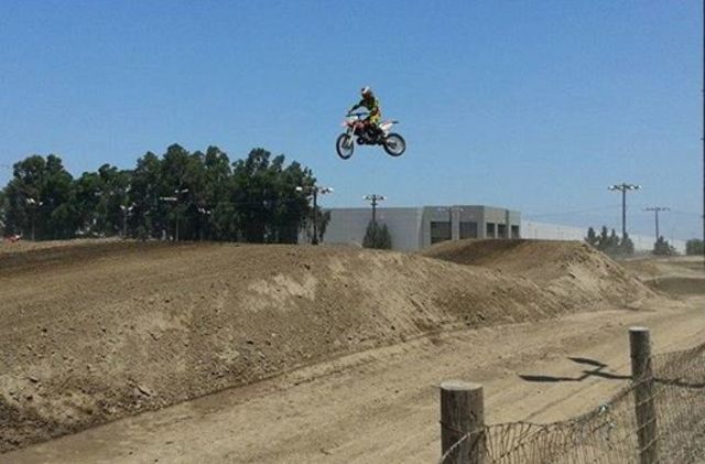 First time riding at the track