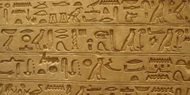 Inicio de la escritura