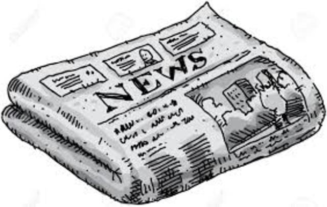 Nace el Periodico (primer periodico ingles)