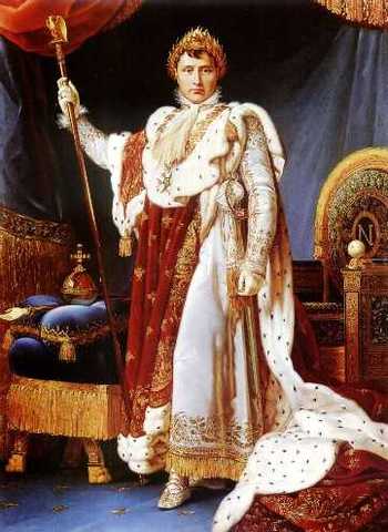 Napoleón de autoproclama emperador de los frnaceses