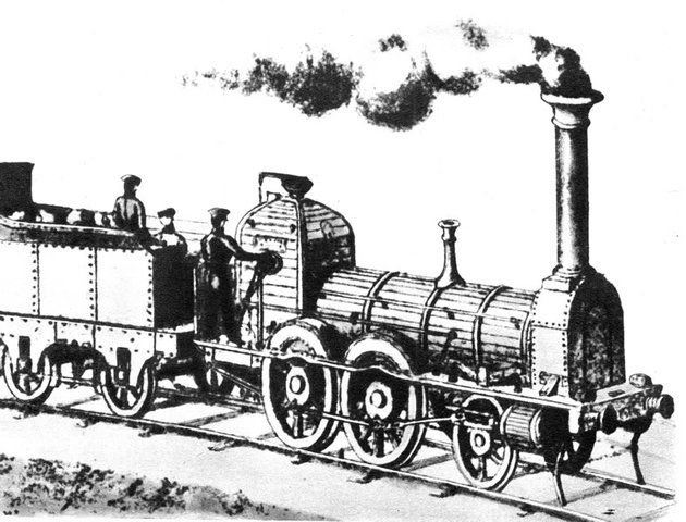 LOCOMOTORA DE VAPOR