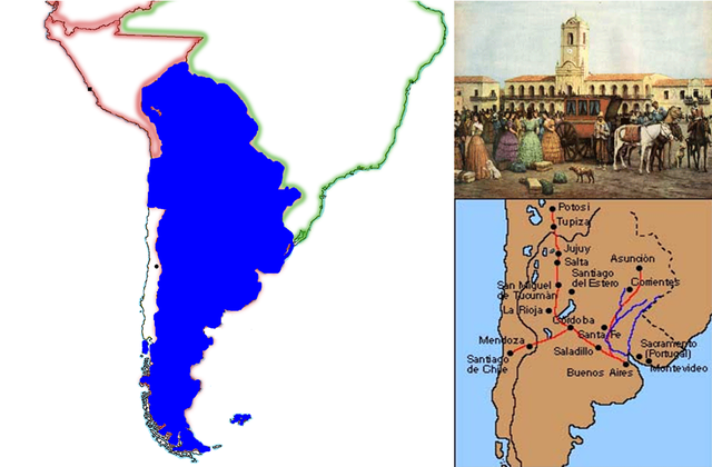 Ingleses invaden el Virreinato de la Plata