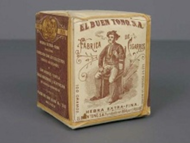 la compañía de cigarrillos "El Buen Tono" inició la operación de su propia estación