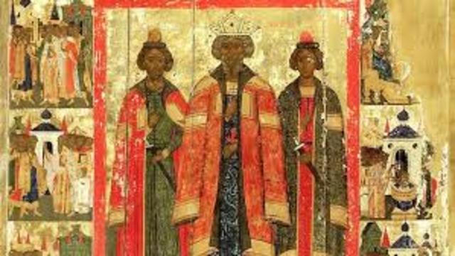 Russia converts to Christianity