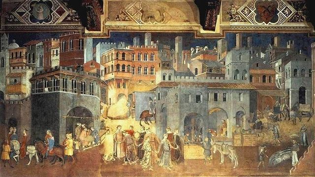 Une grave crise bancaire touchait le marché du crédit à Sienne