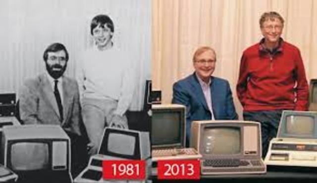 Bill Gates i Paull Allen: fundan MICROSOFT.