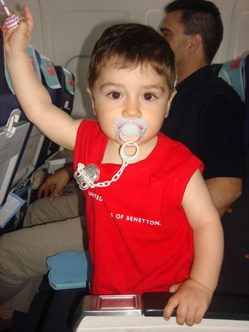 PRIMER VIAGE EN AVIÓ