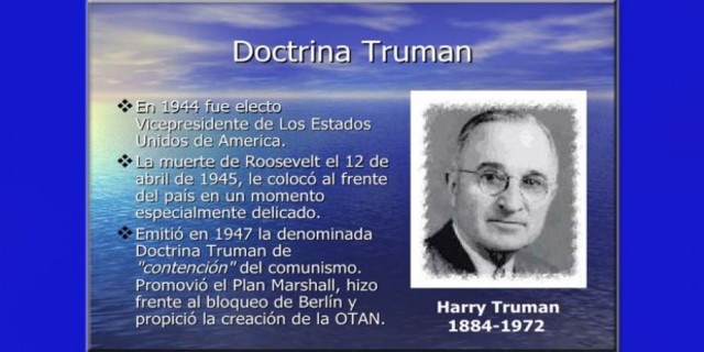 DOCTRINA TRUMAN