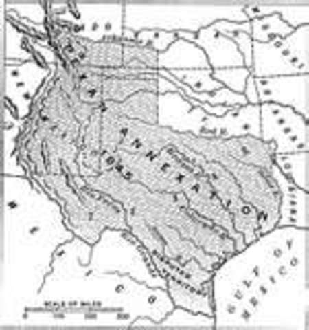 Texas Annexed as a Slave State