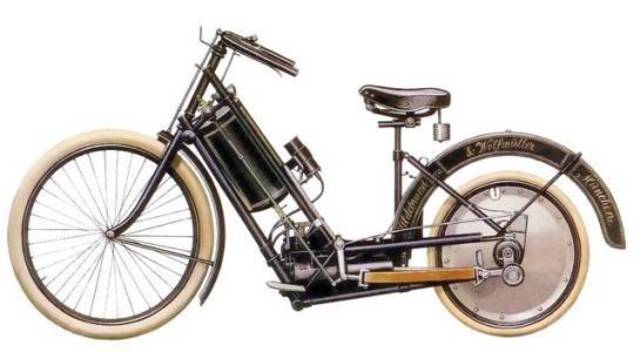 la primera motocicleta