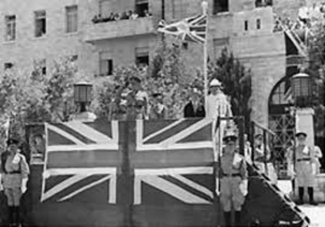 1948 British Mandate Ends