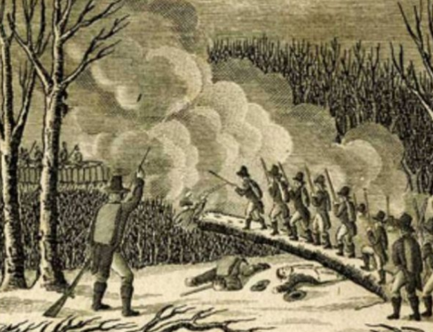 King Philip's War in Massachusetts