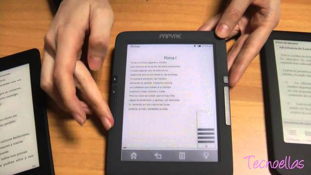 Primeros e-readers de tinta electrónica