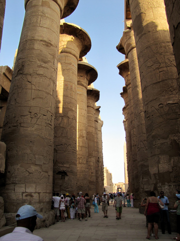 Temple of Amen-Ra at Karnak.