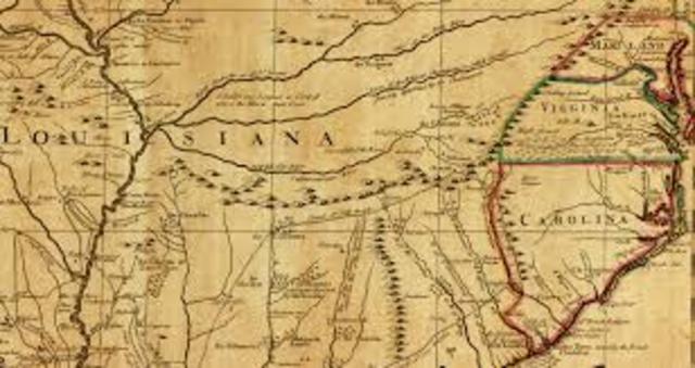 Lasalle claimed the Mississippi River Valley for France