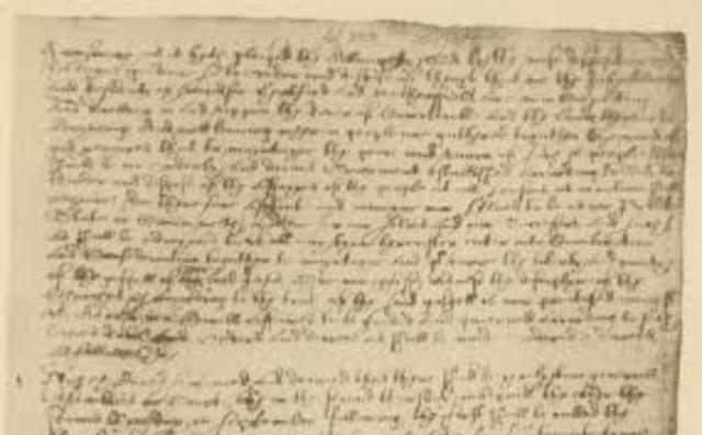 Fundamental Orders of Connecticut signed