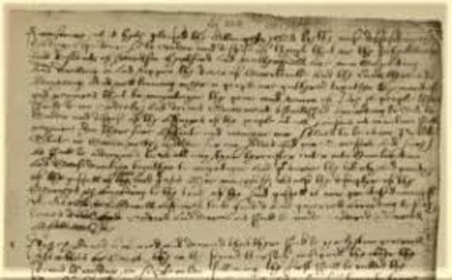 Fundamental Orders of Connecticut signed