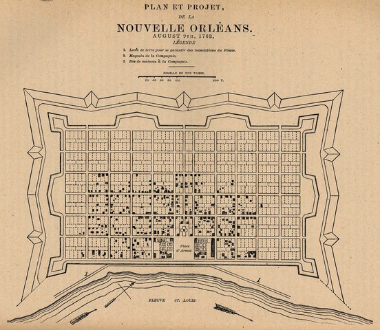 New Orleans Established by the French