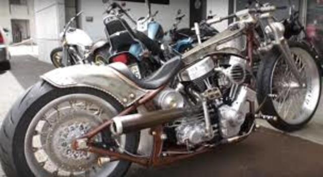 Harley Motorcycles in Japan