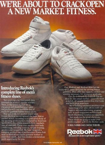A BROTHER-TO-BE FINDING ITS WAY – REEBOK ON THE MOVE
