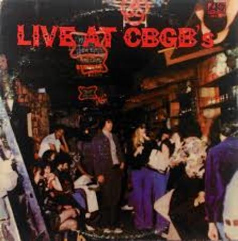 CBGB showcases "punk rock"