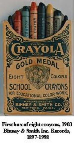 Crayola Crayons manufactored