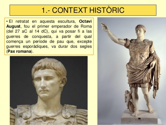 Octavi Agust es proclama emperador