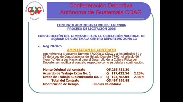 Acuerdo amplía monto