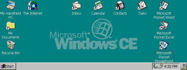 1997 Microsoft Windows CE 2.0