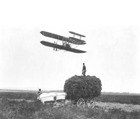 Wright Brothes' first 30 minute flight