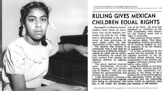 Mendez v. Westminster and the California Board of Education