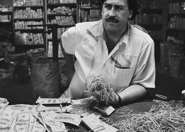 Pablo Escobar y narcotráfico