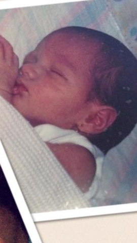 Nació la bebe más cool!