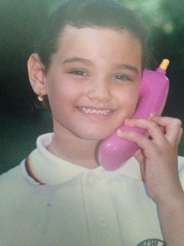 La infancia de la niña cool