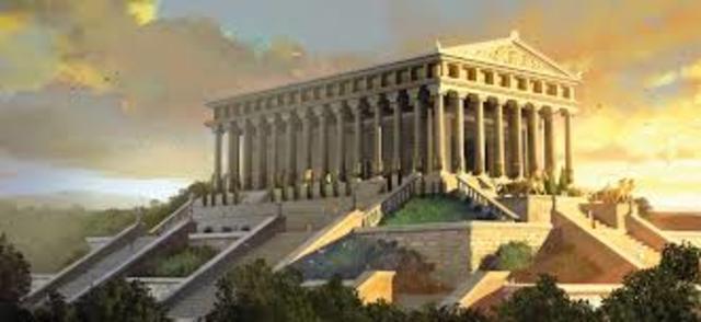 Temple of Artemis built
