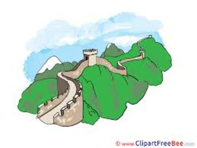 Great Wall of China Built