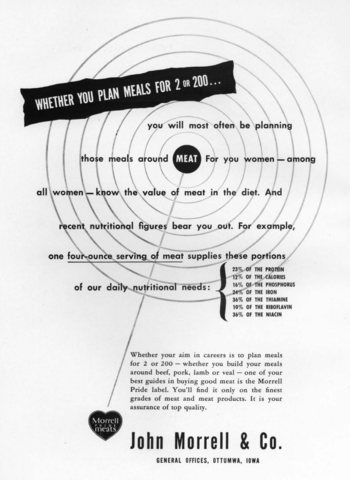 Food Corporations hire home economists to create recipes and provide nutritional information.