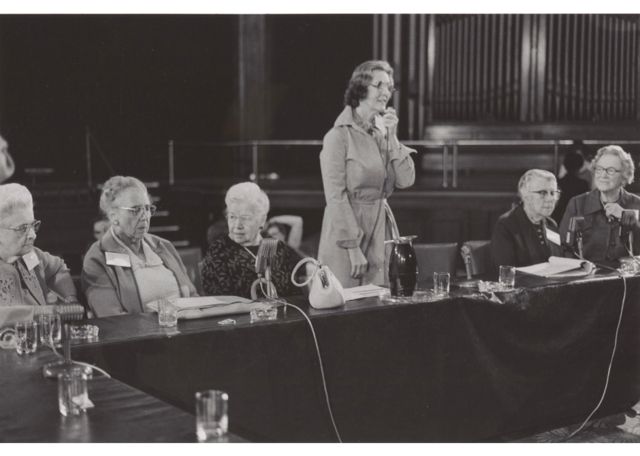 The Eleventh Lake Placid Conference is held to address the future of the field of home economics. Focus was shifted from home and family to the ecosystem of humans and their environment.