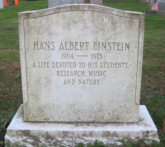 Albert Einstein dies at the age of 76 in Princeton Hospital.
