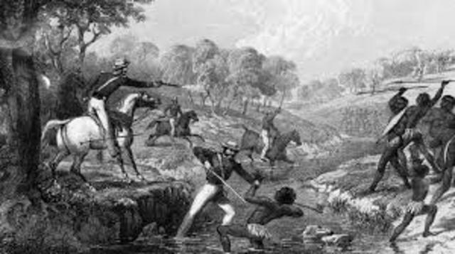 Aborigines are threatened.