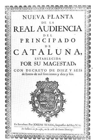 Decretos de la nueva planta (1713)