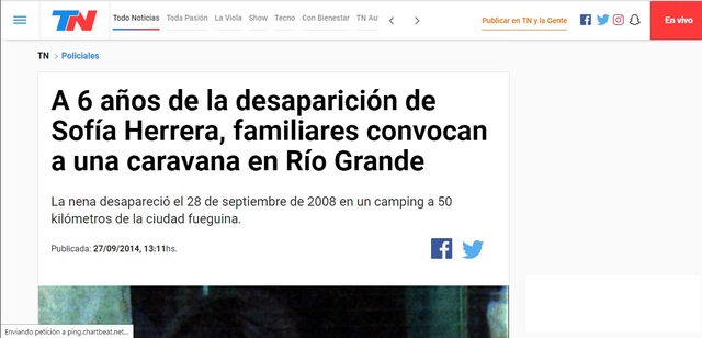 Seís Años sin Sofía