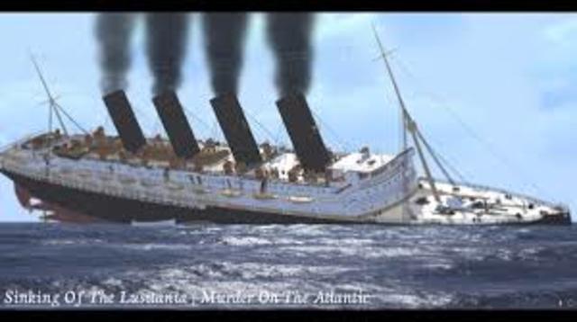 Sinking of the Lusitania