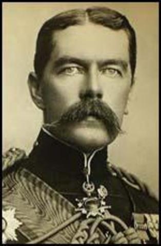 Lord Kitchener Killed at Sea
