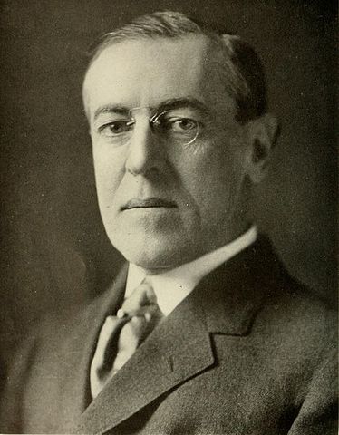 Woodrow Wilson Announced 14 Point Peace Program