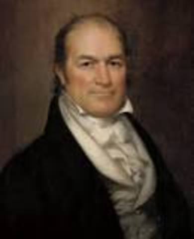 William H. Crawford becomes Secretary of the Treasury